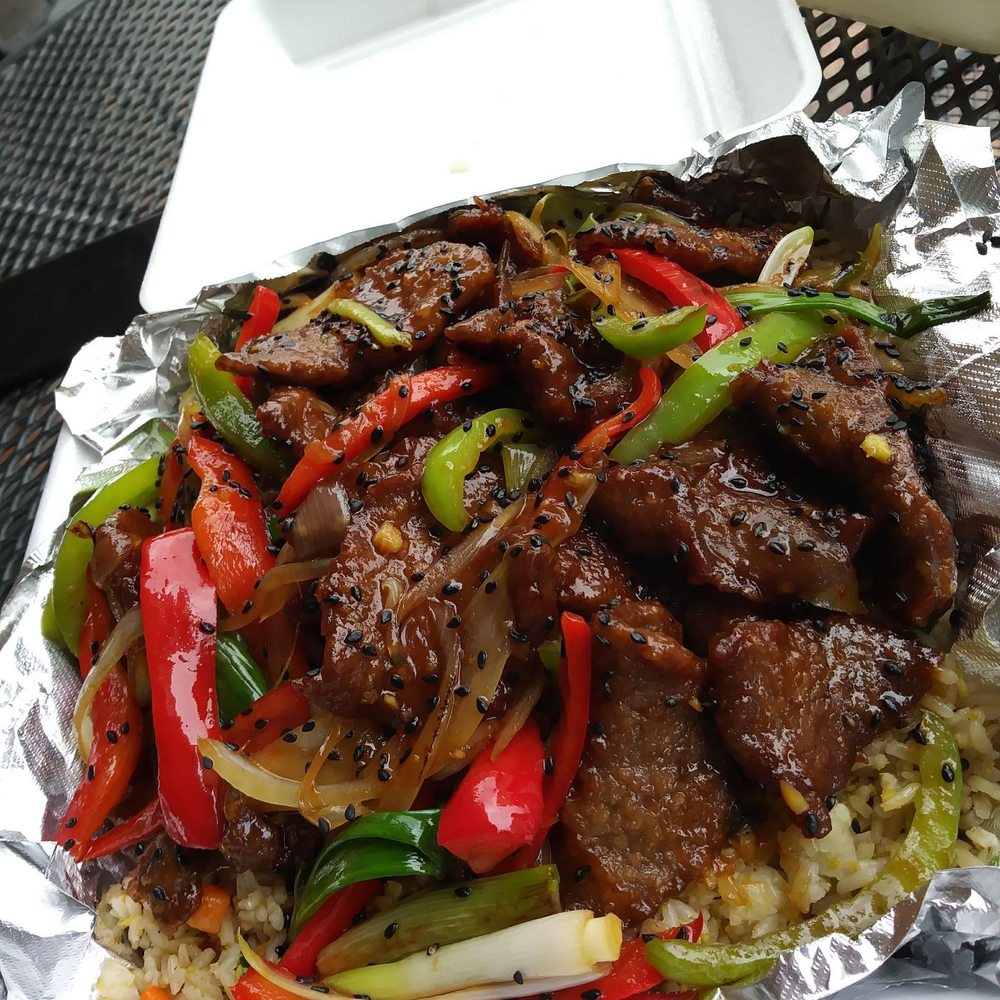 OC Kosher Market - Mongolian beef on a bed of house fried rice! So good. Thank you Chef Odi!! - International Grocery Near Me - Tustin, California OC Kosher Market - Mongolian beef on a bed of house fried rice! So good. Thank you Chef Odi!! - International Grocery Near Me - Tustin, California