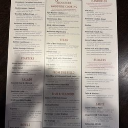 Doolittles Woodfire Grill - Menu