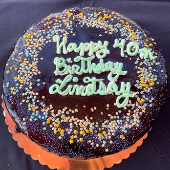 Pretty Tasty Cupcakes - Delicious chocolate cake for my 40th birthday! Chocolate cake with chocolate butter cream topped with chocolate fudge! Everyone loved it! - Desserts Near Me - Conshohocken, Pennsylvania