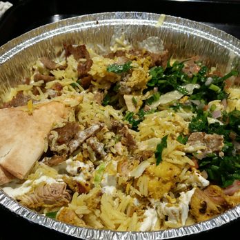Chic-N-Gyro - Chicken/Gyro plate with rice is very good! I took picture after I had started eating and had mixed in my tabbouleh. - Mediterranean Near Me - Altamonte Springs, Florida Chic-N-Gyro - Chicken/Gyro plate with rice is very good! I took picture after I had started eating and had mixed in my tabbouleh. - Mediterranean Near Me - Altamonte Springs, Florida