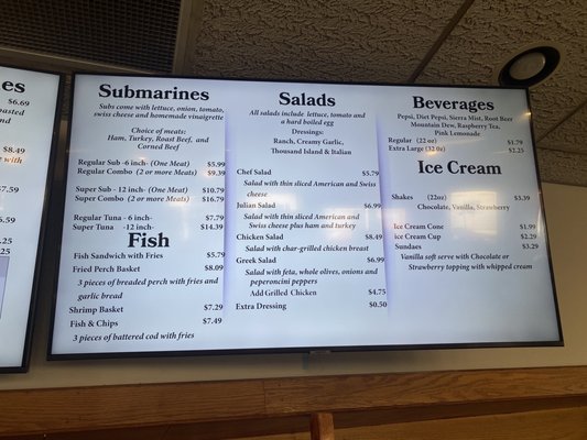 Menu photo 2 Jimmy's Drive-In Justice, IL