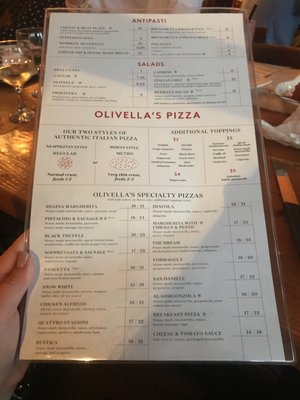 Menu photo 7 Olivella's Pizza And Wine Dallas, TX Menu photo 7 Olivella's Pizza And Wine Dallas, TX
