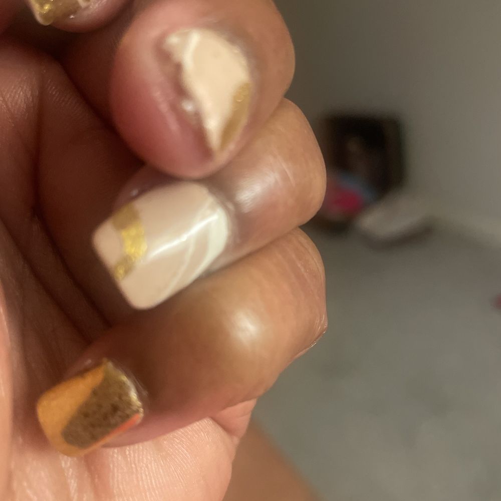 Nail broke