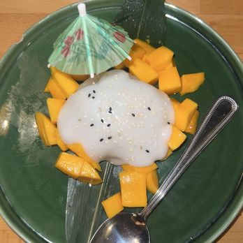Chiang Rai - MANGO STRICKY RICE - Thai Near Me - Long Beach, California Chiang Rai - MANGO STRICKY RICE - Thai Near Me - Long Beach, California