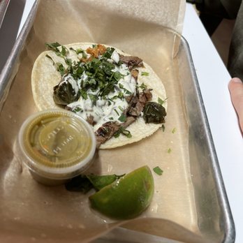 Taco Heads - Chimichurri steak taco - Tacos Near Me - Fort Worth, Texas Taco Heads - Chimichurri steak taco - Tacos Near Me - Fort Worth, Texas