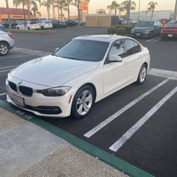 My car after a wash and oil change