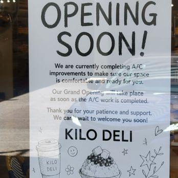 Kilo Deli - Air conditioning in building down. Upgrade to system soon..! - Cafes Near Me - Honolulu, Hawaii Kilo Deli - Air conditioning in building down. Upgrade to system soon..! - Cafes Near Me - Honolulu, Hawaii