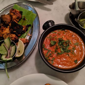 Dishoom - Dishoom chicken tikka from the grill and mattar paneer - Indian Near Me - London, XGL Dishoom - Dishoom chicken tikka from the grill and mattar paneer - Indian Near Me - London, XGL
