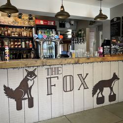 The Fox at Lyng - The bar