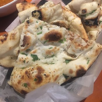 Cumin & Curry - The bread basket - onion, garlic and plain naan - Indian Near Me - Columbus, Ohio