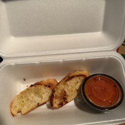 Al Dente Pasta & Pizza - Garlic bread $4