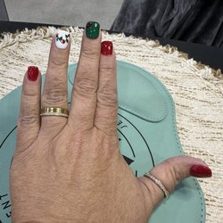 City Nails - My Christmas nails
