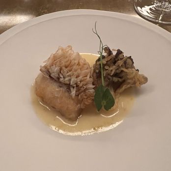 Tsukimi - amadai with yuzu sauce - Japanese Near Me - New York, New York