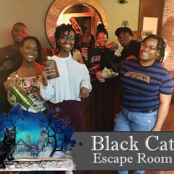 Black Cat Escape Room - Completion of speaksy - Escape Games Near Me - Virginia Beach, Virginia