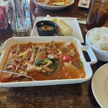 Thai Cuisine - Pad-Ga-Prow....wonderfully spicy - Thai Near Me - Albuquerque, New Mexico
