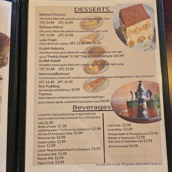 Jerusalem Restaurant - Middle Eastern Near Me - Kissimmee, Florida
