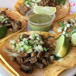 Escorza's Mexican Restaurant - Loved the lime wedges with each taco!