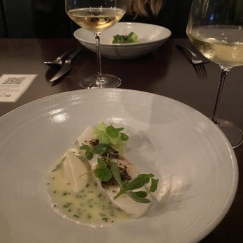 Boka - Poached Alaskan halibut - New American Near Me - Chicago, Illinois Boka - Poached Alaskan halibut - New American Near Me - Chicago, Illinois