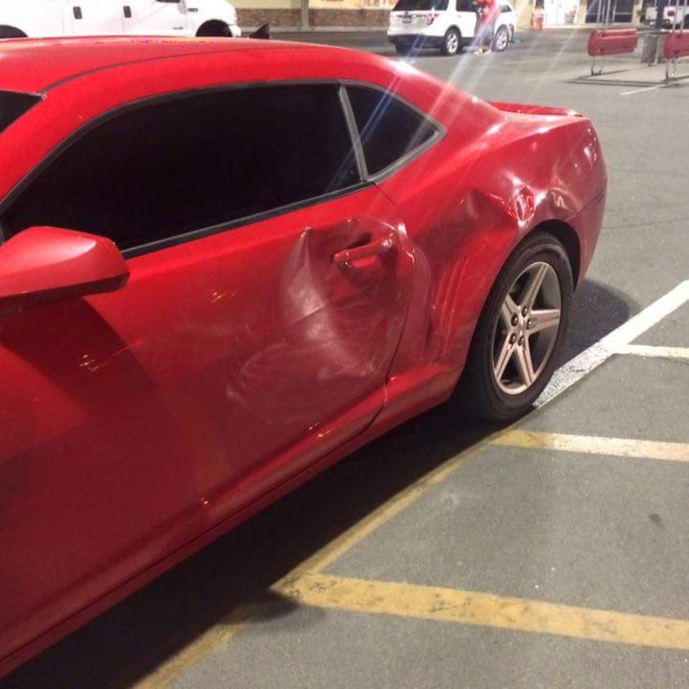 Masterpiece Auto Collision - Before and after being hit by Rudolph!! - Body Shops Near Me - Indio, California Masterpiece Auto Collision - Before and after being hit by Rudolph!! - Body Shops Near Me - Indio, California
