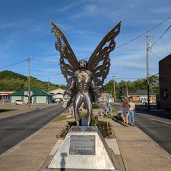 Mothman Statue - Mothman Statue, Point Pleasant