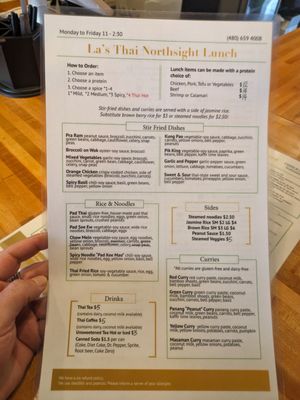 Menu photo 7 La's Thai Cuisine Scottsdale, AZ