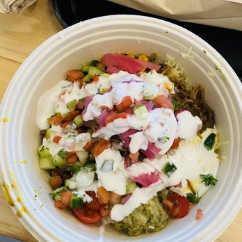 CAVA - Braised lamb bowl with basmati rice - Mediterranean Near Me - Paramus, New Jersey