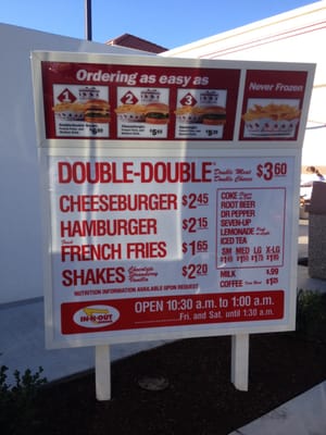 Menu photo 8 In-N-Out Burger Medford, OR Menu photo 8 In-N-Out Burger Medford, OR