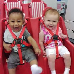 Sterling Early Learning Academy - Infants enjoying the buggy.