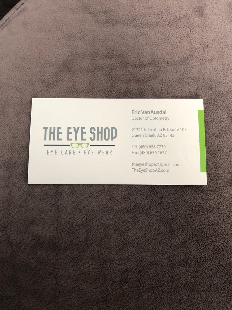 THE EYE SHOP 14 Photos & 61 Reviews 21321 E Ocotillo Rd, Queen