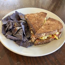 Golden Temple Cafe - Tofu salad sandwich