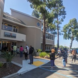 Exterior outside entrance of Curion - Redwood City, California Exterior outside entrance of Curion - Redwood City, California