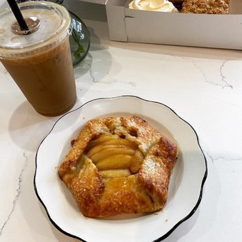 The Boyer Bakery - Cold brew, pear tart. - Bakeries Near Me - Surprise, Arizona
