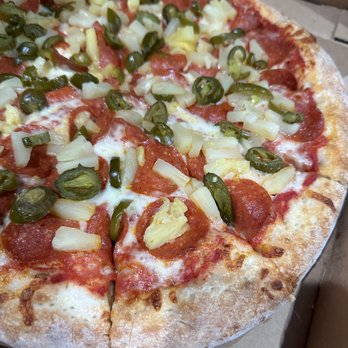 Porky's Pizza - Porkys Large Pizza ... yummmm - Pizza Near Me - Bloomington, California