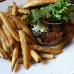 TGI Fridays - Steakhouse Bacon Bleu cheese burger