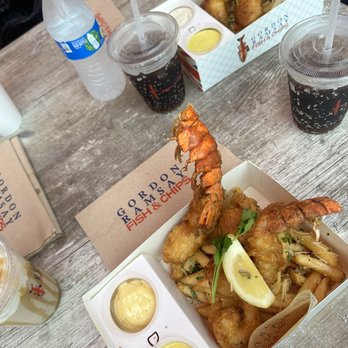 Gordon Ramsay Fish & Chips - Fish, shrimp and lobster with fries truffle. - Fish & Chips Near Me - Orlando, Florida Gordon Ramsay Fish & Chips - Fish, shrimp and lobster with fries truffle. - Fish & Chips Near Me - Orlando, Florida