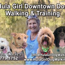 Hula Girl Downtown Dog Walking And Training - We walk them, we train them.