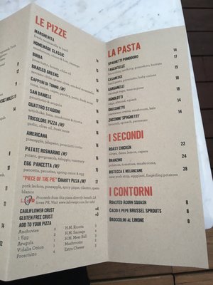Menu photo 8 Birba Palm Springs, CA