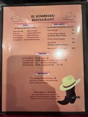 Menu photo 6 El Sombrero Restaurant Rock Hill, NY Menu photo 6 El Sombrero Restaurant Rock Hill, NY