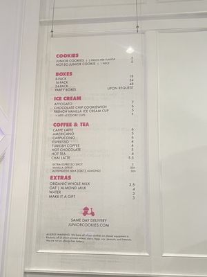 Menu photo 7 Junior Cookies West Hollywood, CA Menu photo 7 Junior Cookies West Hollywood, CA