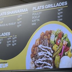 Shawarma Moods - Menu 1