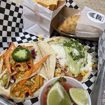 Empamamas - Chicken tacos and cheeseburger empanada - Empanadas Near Me - Tampa, Florida