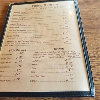 Viking Drive-In - Menu! - Burgers Near Me - Sprague, Washington