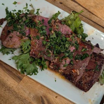 Bauhaus - Prime goz sirloin strip (perfectly medium rare) - Wine Bars Near Me - Modesto, California