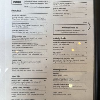 Rooh Columbus - Brunch menu - Indian Near Me - Columbus, Ohio Rooh Columbus - Brunch menu - Indian Near Me - Columbus, Ohio