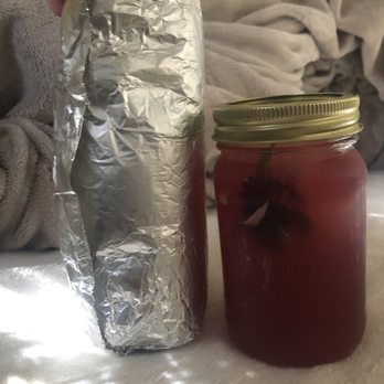El Gallo Negro - Super burrito and pomegranate margarita - Mexican Near Me - Windsor, California