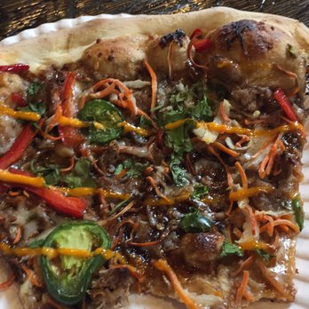 Lucky Slice Pizza - Bahn mi pizza! Aprils pizza of the month. You should make it a regular thing. It was amazing! - Pizza Near Me - Ogden, Utah