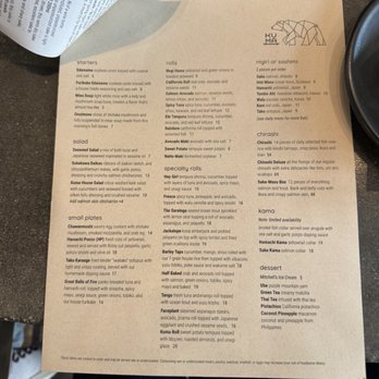 Kuma Sushi + Sake - Menu - Sushi Bars Near Me - San Francisco, California