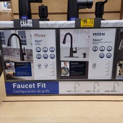Lowe's Home Improvement - Inside joke Lowes? Pfister and Moen? Cheeky devils. I got it instantly.