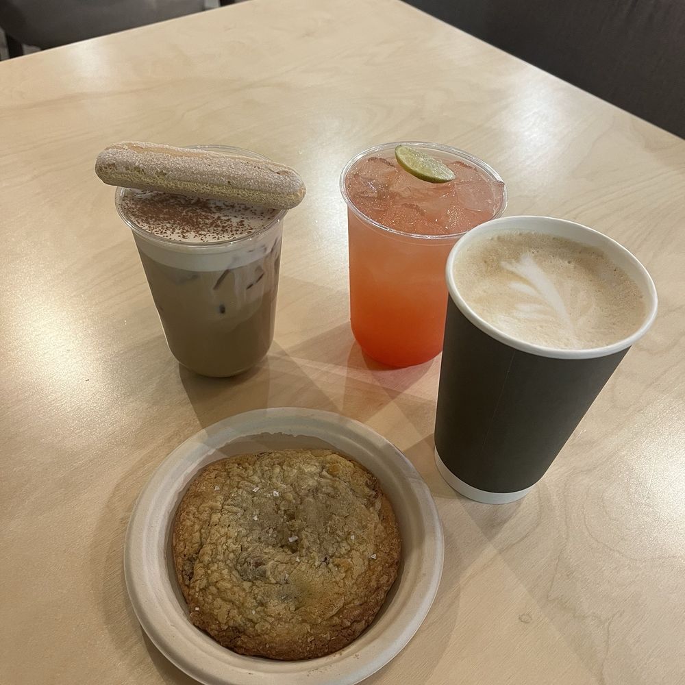 Sahara Coffee - Tiramisu latte, strawberry lime lemonade, orange blossom latte, brown sugar chocolate chip cookie - Coffee & Tea Near Me - Phoenix, Arizona Sahara Coffee - Tiramisu latte, strawberry lime lemonade, orange blossom latte, brown sugar chocolate chip cookie - Coffee & Tea Near Me - Phoenix, Arizona