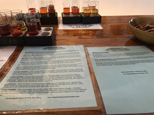 Menu photo 8 Liquid Alchemy Beverages Wilmington, DE